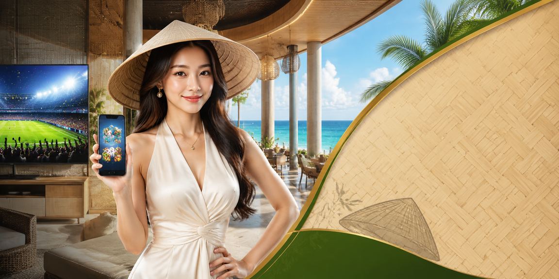 Người chơi bài tại Đà Nẵng đội nón lá, kiểm tra giao dịch trên điện thoại