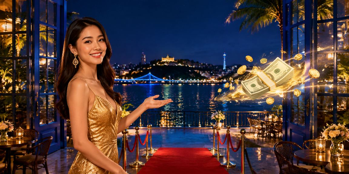 Khách hàng tại quán cà phê Huế xem thông báo hoàn tiền trên điện thoại